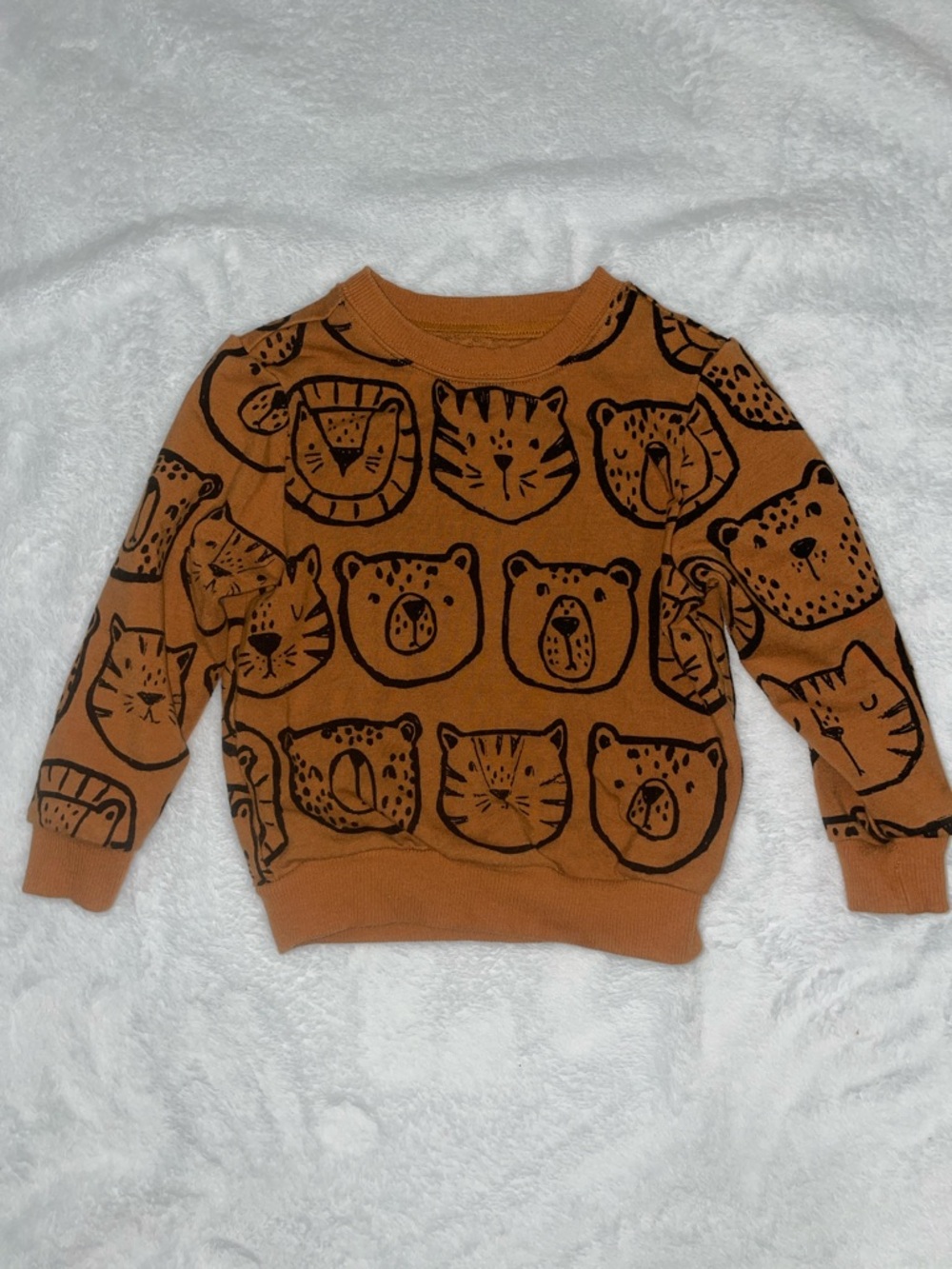 Little Sleepies Lions Tigers Bears Sweatshirt
